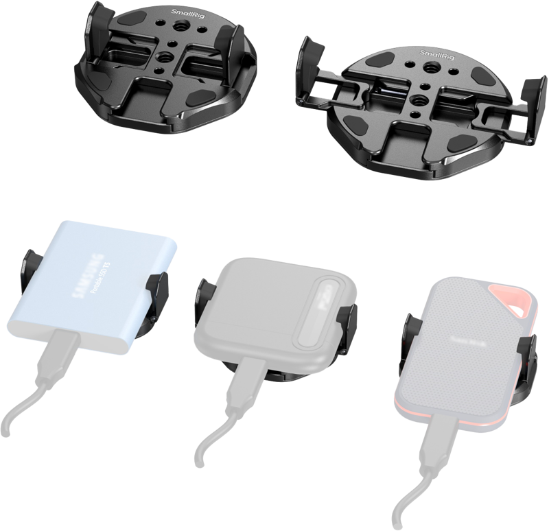 SmallRig 5157 Attachable Phone Clamp for External SSD