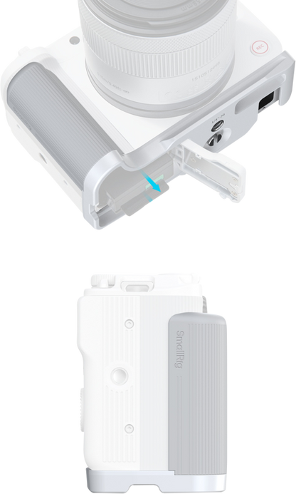 SmallRig 5430 L-Shaped Mount Plate with Handle for Canon EOS R50 V White