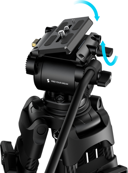 SmallRig 5443 FSD14 FreeSpeed Heavy-Duty Carbon Fiber Tripod
