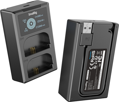 SmallRig 5409 Camera Battery and Charger Kit for Canon LP-E6P