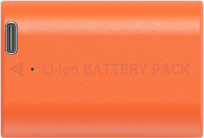 SmallRig 5407 Camera Battery USB-C Rechargeable Canon LP-E6P Orange