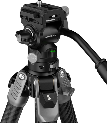 SmallRig 5477 Portable Video Carbon Fiber Tripod AP255Pro