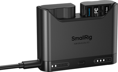 SmallRig 5486 Turbo Charging Kit for EN-EL15c Camera Batteries