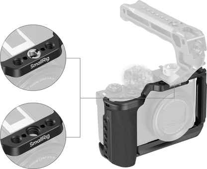 SmallRig 5807 Cage for Canon PowerShot V1 (Black)