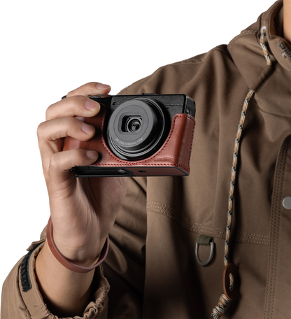 SmallRig 5678 Leather Case Kit for RICOH GR IV / GR III / GR IIIx / GR III HDF / GR IIIx HDF (Red)