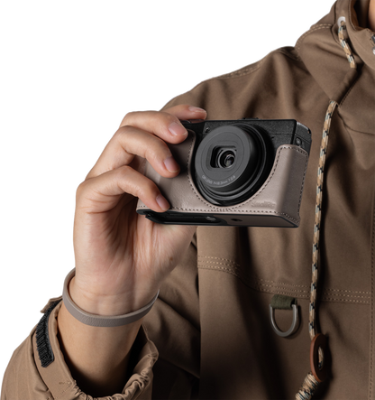 SmallRig 5677 Leather Case Kit for RICOH GR IV / GR III / GR IIIx / GR III HDF / GR IIIx HDF (Grey)