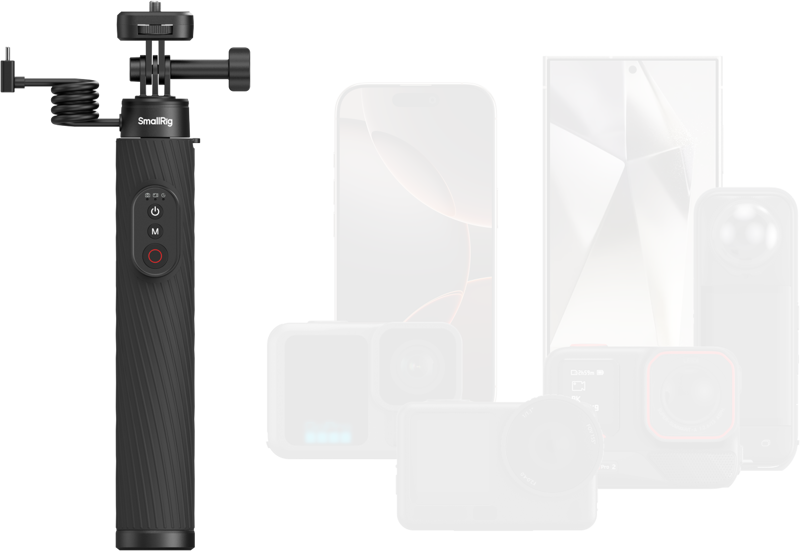 SmallRig 5463 Grip-Designed Powerbank for Action Cameras & Phones
