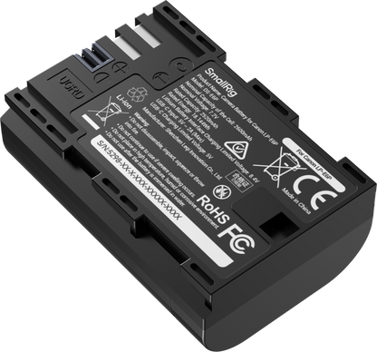 SmallRig 5298 USB-C Camera Battery with Power Display for Canon LP-E6P