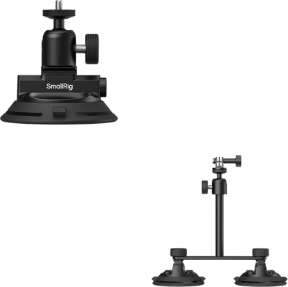 SmallRig 5843 Vehicle Suction Cup Support Kit for Action Cameras