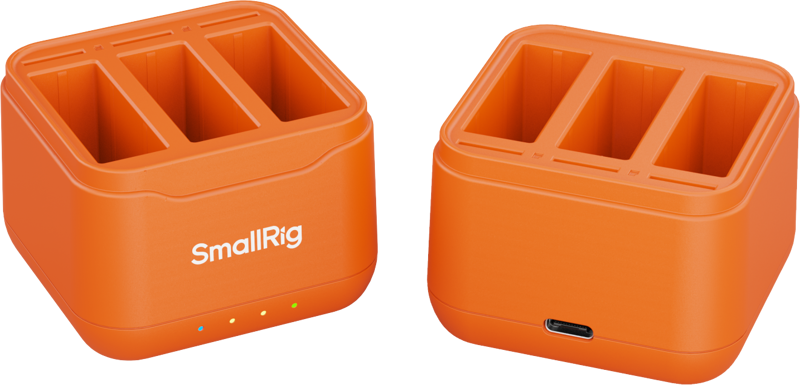 SmallRig 5921 Camera Battery Charger for DJI Action 6 / Action 5 Pro / Osmo 360