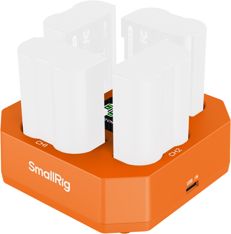 SmallRig 5747 Four-Channel Camera Battery Charger for EN-EL15c