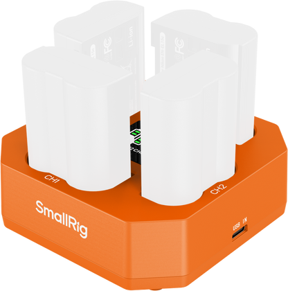 SmallRig 5747 Four-Channel Camera Battery Charger for EN-EL15c