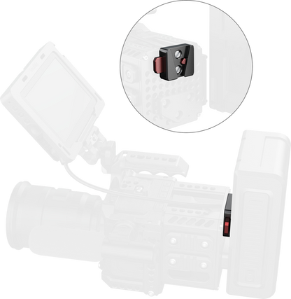 SmallRig 6021 Quick Release V-Lock Mount Plate Kit