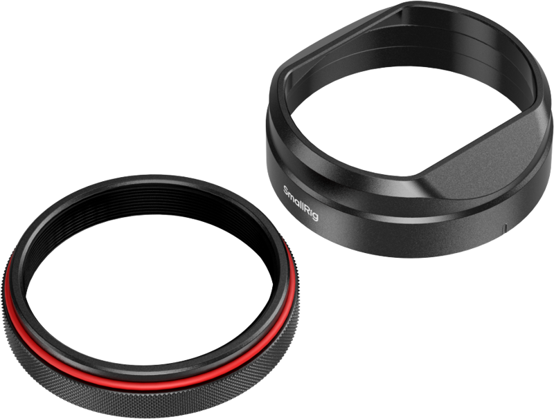 SmallRig 5848 Lens Hood for FUJIFILM X100VI / X100V (Black)