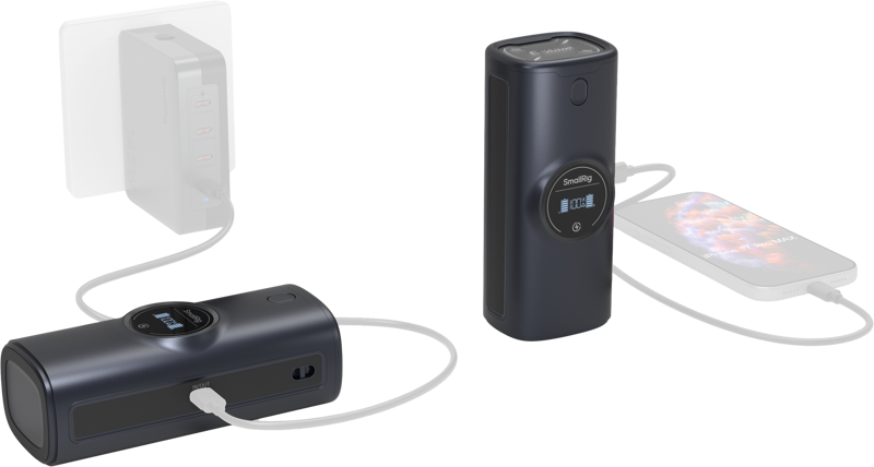 SmallRig 5109 Power Bank Charger Case Kit for Sony NP-FZ100 Camera Batteries