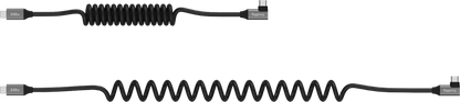 SmallRig 5730 USB-C Data Cable Coiled (Straight to Angled)