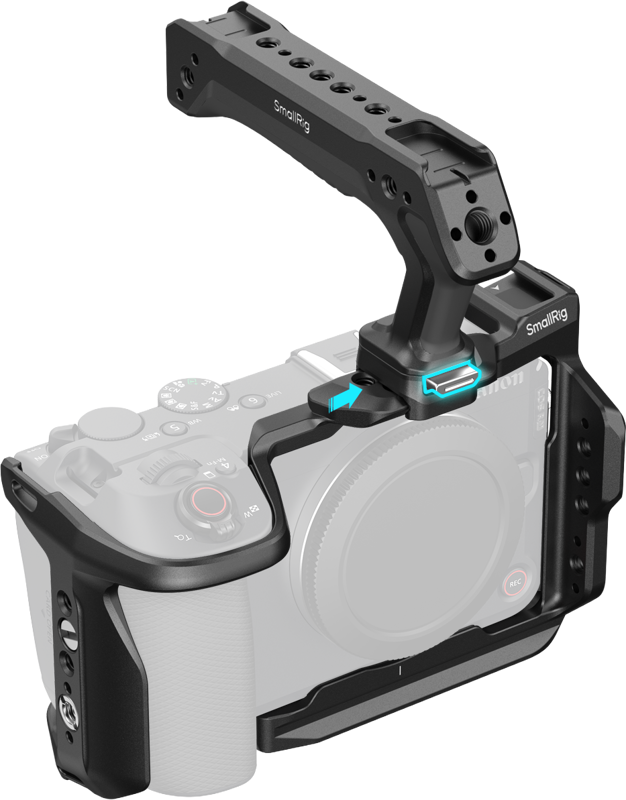 SmallRig 6379 HawkLock Quick Release Cage Kit for Canon EOS R6 V