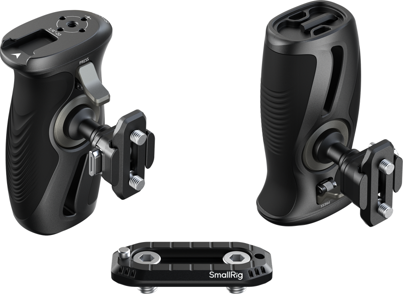 SmallRig 6405 Rotating Side Handle with "HawkLock" H21 Quick Release NATO Clamp