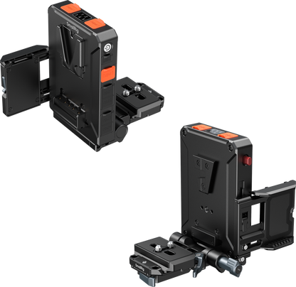 SmallRig 5899 Intelligent V-Mount Battery Adapter Plate Compatible with Arca-Swiss