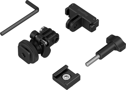 SmallRig 6396 QR Adapter Support with Cold Shoe Mount and Ball Head for DJI Osmo Action 6 / Nano