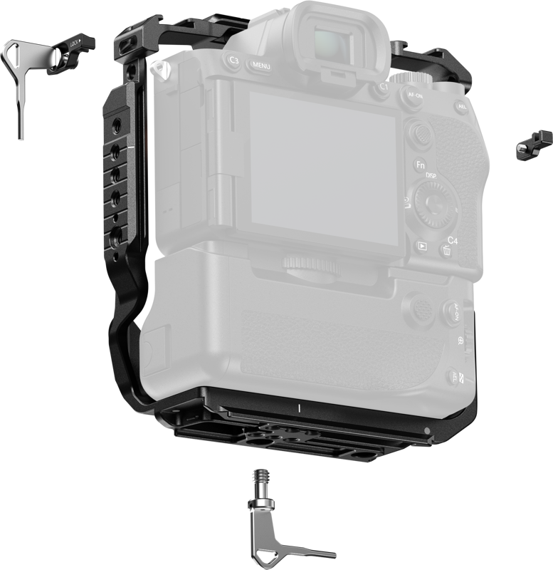SmallRig 6114 Cage for Sony A 7R V / 7 IV / 7S III / 1 / 7R IV / 7 V with Vertical Grip VG-C4EM