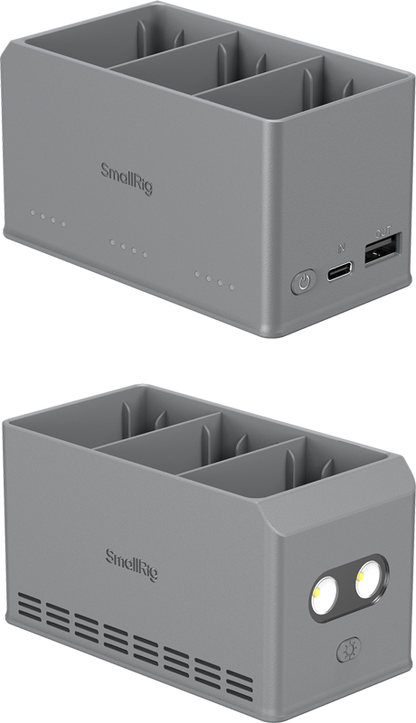 SmallRig 6502 100W Battery Charger for DJI Mini 5 / 4 / 3 Pro