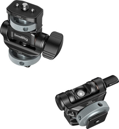 SmallRig 6313 Monitor Support for Horizontal & Vertical Shooting with Cold Shoe Mount