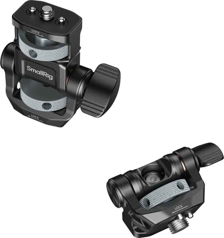SmallRig 6314 Monitor Support for Horizontal & Vertical Shooting with ARRI 3/8"-16 Locating Screw