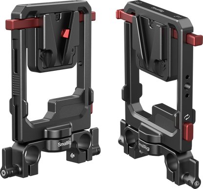 SmallRig 6273 Rotatable V-Mount Battery Plate with Dual V-Locks and 15mm Dual Rod Clamp