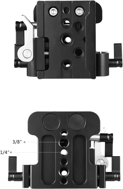 SmallRig 2092 Univ. 15mm Rail Support Baseplate