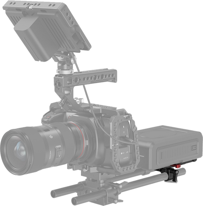 SmallRig 3016 Battery Plate V-Mount w Rod Clamp