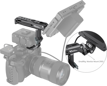 SmallRig 3082 Top Handle For Sony XLR K1M/K2M/K3M & Panasonic XLR1 Adapter
