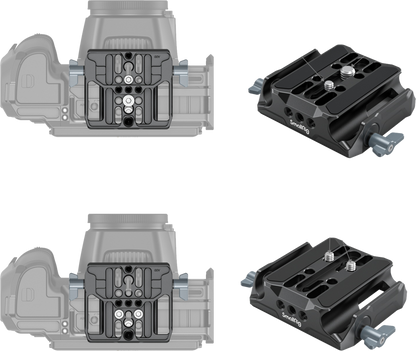 SmallRig 3357 Universal LWS Baseplate w dual 15mm Rod Clamp