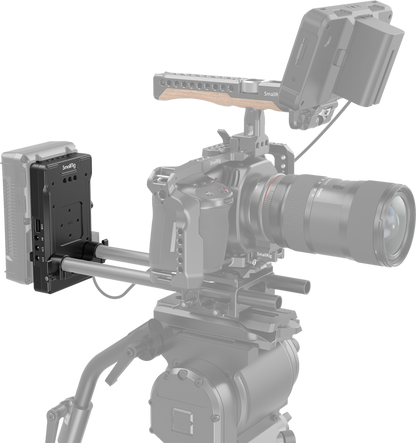 SmallRig 3203 Advanced V-Mount Battery Mount Plate with Dual 15mm Rod Clamp