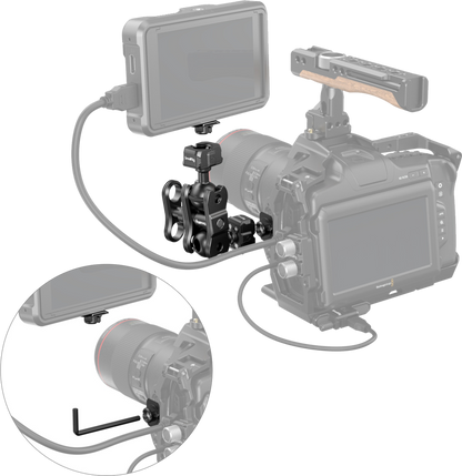 SmallRig 3515 Drop-in HawkLock Mini Magic Arm with Quick Release Ballhead