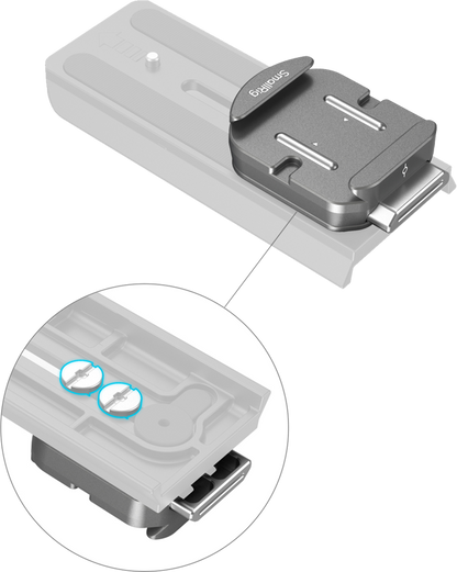 SmallRig 4486 HawkLock H38 Arca-Swiss Quick Release Mount Plate