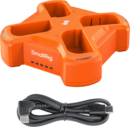 SmallRig 4838 LP-E6NH 4-Channel Camera Battery Charger