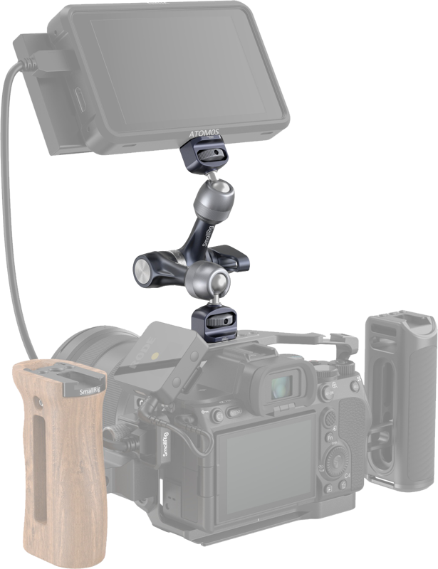 SmallRig 4899 Rosette Magic Arm (7") with ARRI Locating Screw