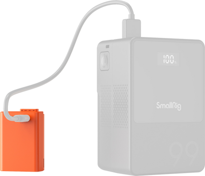 SmallRig 4967 EN-EL25 USB-C Rechargeable Camera Battery Orange