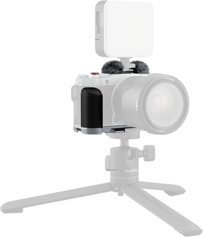 SmallRig 4875 L-Shape Mount Plate with Silicone Handle for FUJIFILM X-M5 Sliver