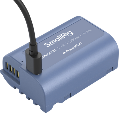SmallRig 4906 Camera Battery USB-C Rechargeable DMW-BLK22