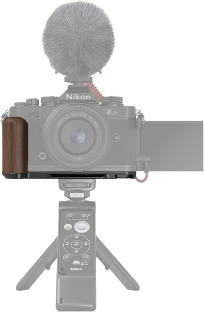 SmallRig 4802 Wooden L-Shape Grip for Nikon Z fc Black