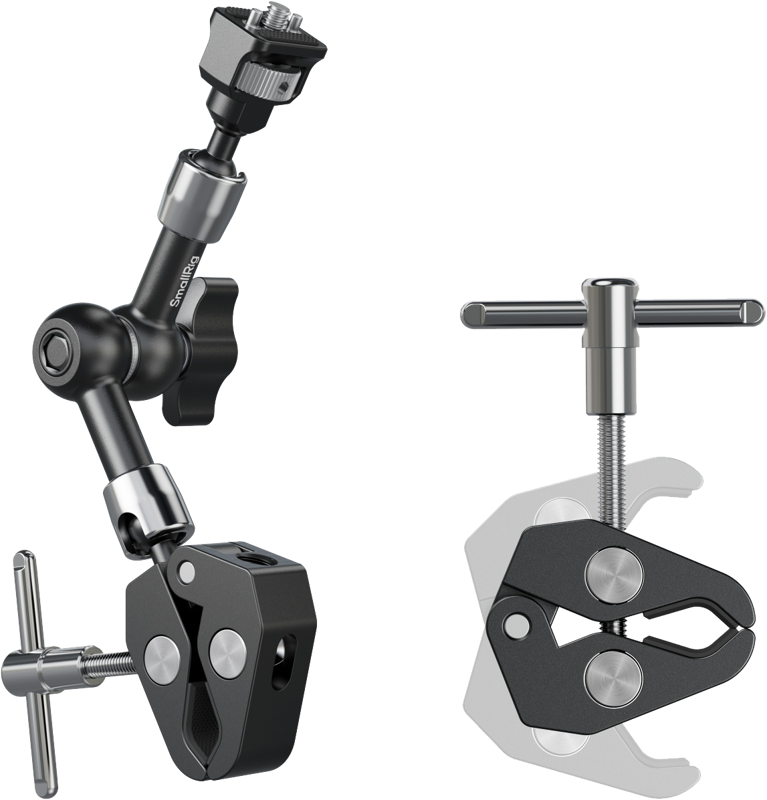 SmallRig 5310 Magic Arm with Crab-Shaped Clamp 7"