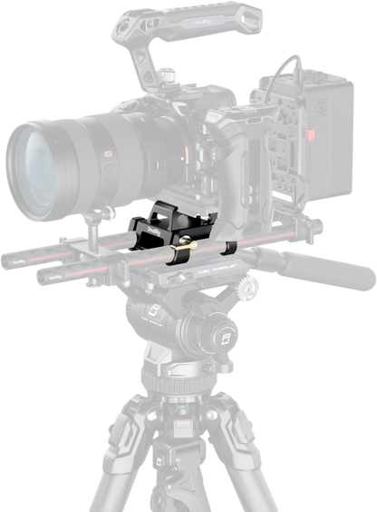 SmallRig 5365 Arca-Type Mount Plate Kit with 15mm Dual Rod Clamp
