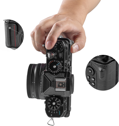 SmallRig 5095 Leather Case Kit for Nikon Z f Black