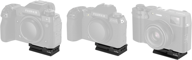 SmallRig 5425 Arca-Swiss Mount Plate for AirTag for FUJIFILM