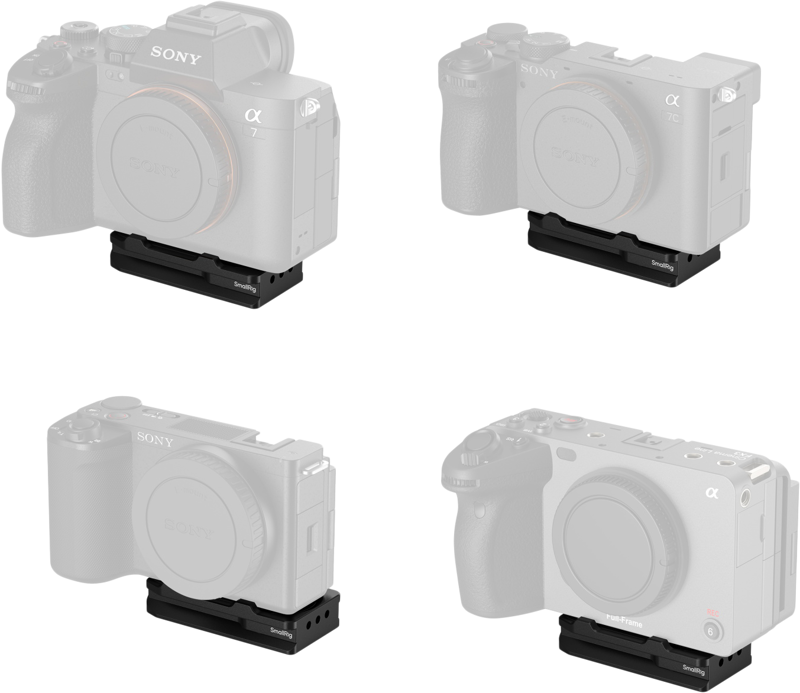 SmallRig 5423 Arca-Swiss Mount Plate for AirTag for Sony
