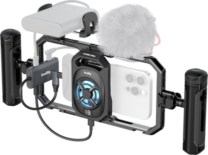 SmallRig 5276 All-in-One Thermal Dual-handheld Video Kit for Mobile Phone