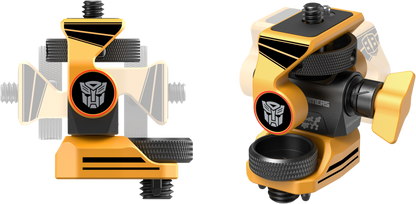 SmallRig 5520 Adjustable Monitor Support Compatible with ARRI 3/8''-16 Screws（BumbleBee Edition）