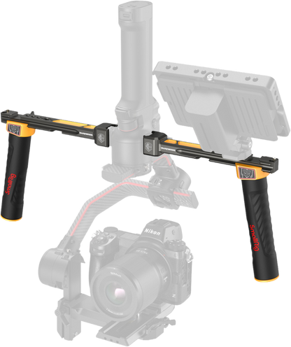SmallRig 5526 Dual Handgrip for DJI RS 2 / RSC 2 / RS 3 / 3 Pro / RS 4 / 4 Pro（BumbleBee Edition)